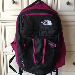 Purple NORTH FACE Backpack